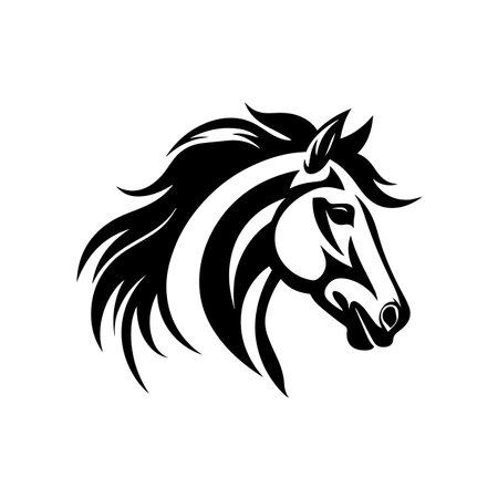 Swift Horse logo vector illustration. Swift Horse vector Icon and Sign.のイラスト素材