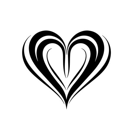 Vibrant Heart logo vector illustration. Vibrant Heart vector Icon and Sign.のイラスト素材