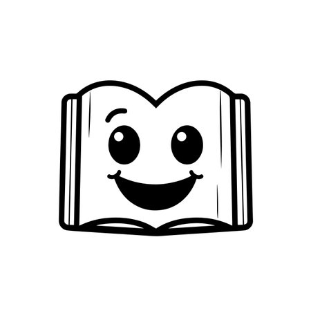 Book logo vector illustration. Book vector Icon and Sign.のイラスト素材