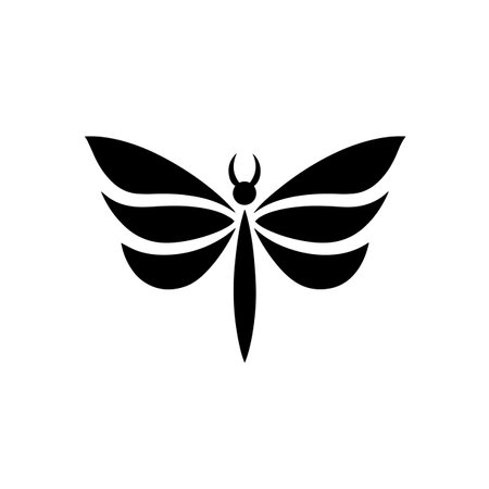 Daring Dragonfly logo vector illustration. Daring Dragonfly vector Icon and Sign.のイラスト素材