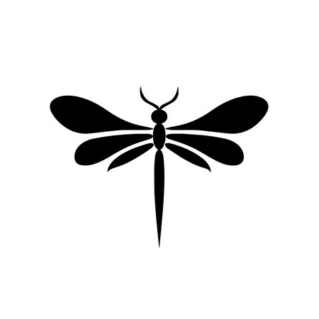 Daring Dragonfly logo vector illustration. Daring Dragonfly vector Icon and Sign.のイラスト素材