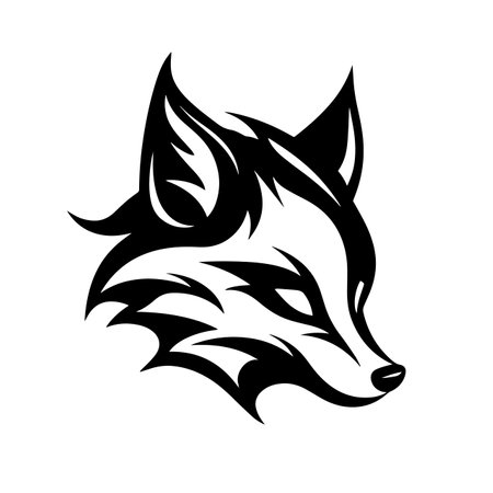 Fiery Fox logo vector illustration. Fiery Fox vector Icon and Sign.のイラスト素材