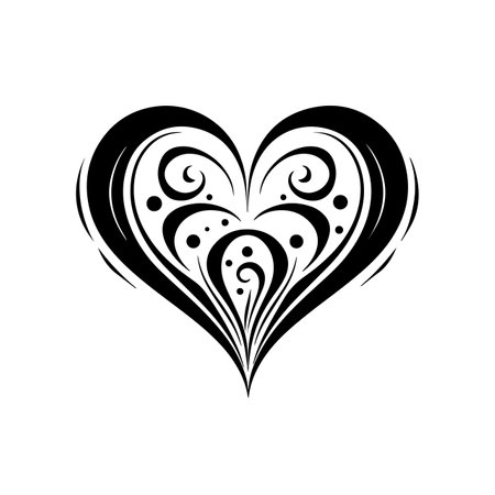 Harmonious Heart logo vector illustration. Harmonious Heart vector Icon and Sign.のイラスト素材
