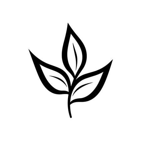 Leaf logo vector illustration. Leaf vector Icon and Sign.のイラスト素材