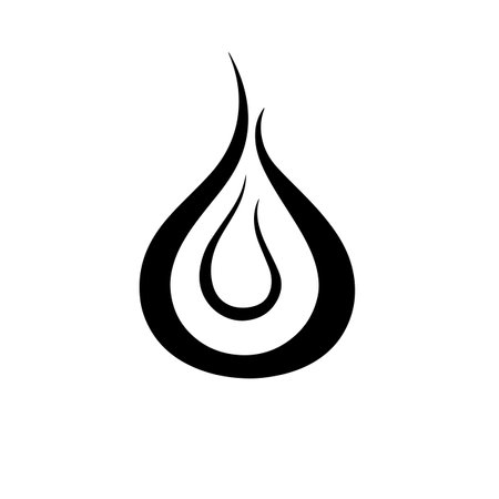 Water logo vector illustration. Water vector Icon and Sign.のイラスト素材