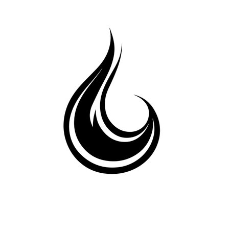 Water logo vector illustration. Water vector Icon and Sign.のイラスト素材