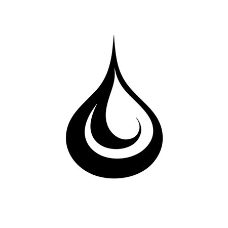 Water logo vector illustration. Water vector Icon and Sign.のイラスト素材