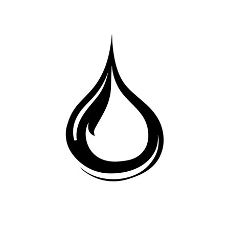 Water logo vector illustration. Water vector Icon and Sign.のイラスト素材