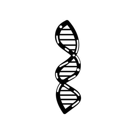 Dna icon vector illustration. Dna icon, Icon and Sign.のイラスト素材