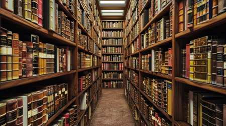 Law Library in a law firm.の写真素材