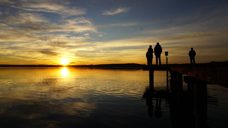 Lake Ammerの写真素材