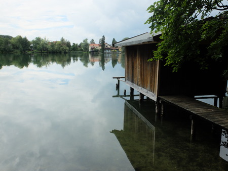 lake Wesslingの写真素材