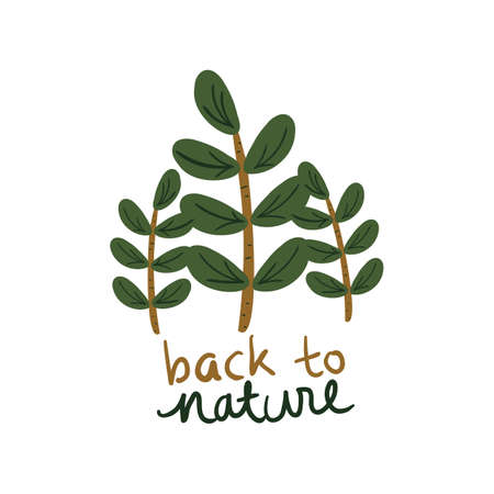 hand drawn doodle leaves Vector Illustration. Perfect for apparel,fabric, textile, nursery decoration,wrapping paper.のイラスト素材