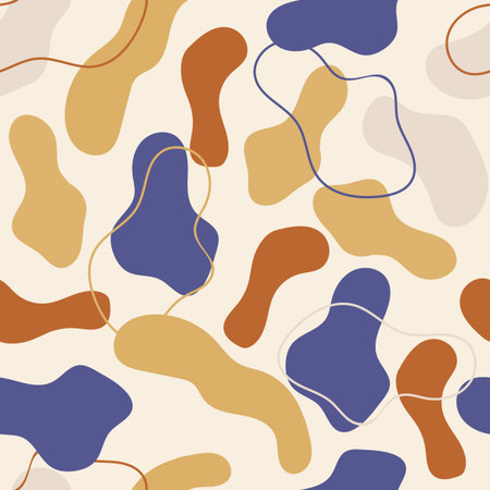 seamless pattern with hand drawn doodle decorative abstract. Perfect for apparel,fabric, textile,...