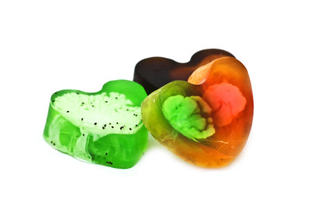 Heart shaped soap