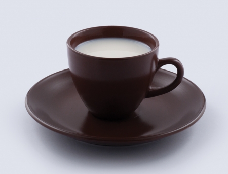 Cup of milkの写真素材