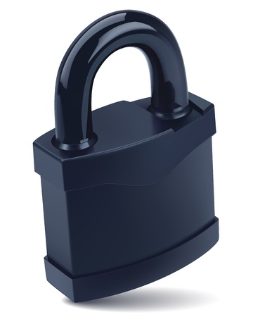 Padlock  Vector illustrationのイラスト素材