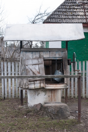 Water wellの写真素材