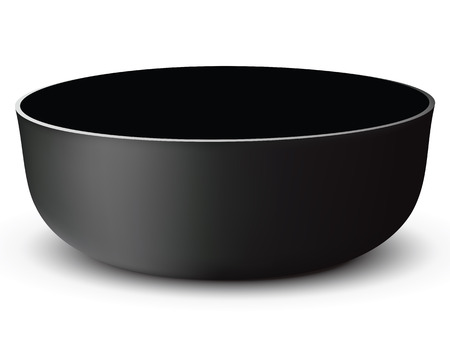 Bowl isolated. Vector illustrationのイラスト素材