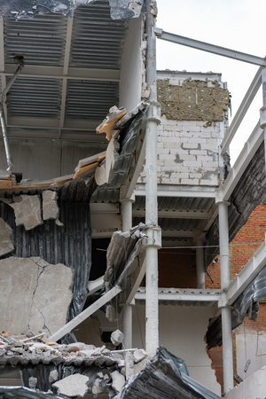 Building demolitionの写真素材