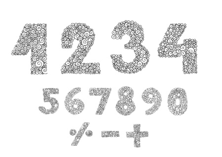 Numbersのイラスト素材