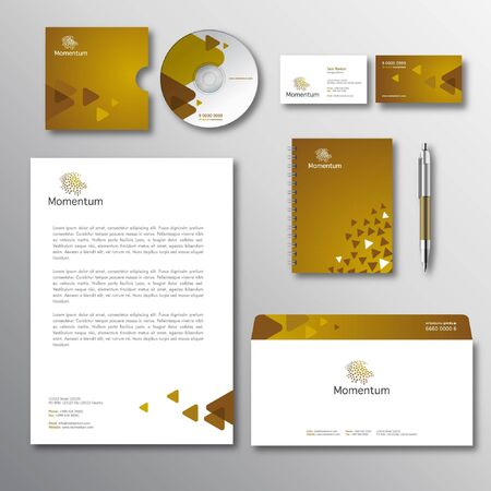 Vector - Trading corporate identity templateのイラスト素材