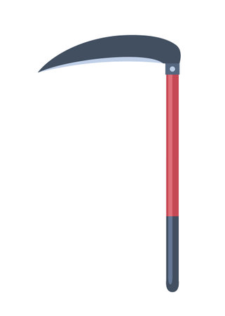 Garden red braidのイラスト素材