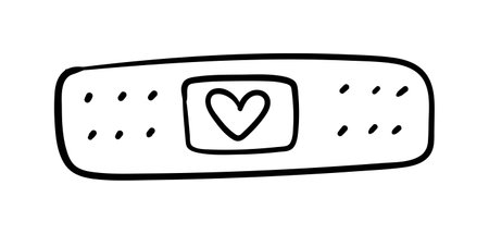 Hand painted watchのイラスト素材