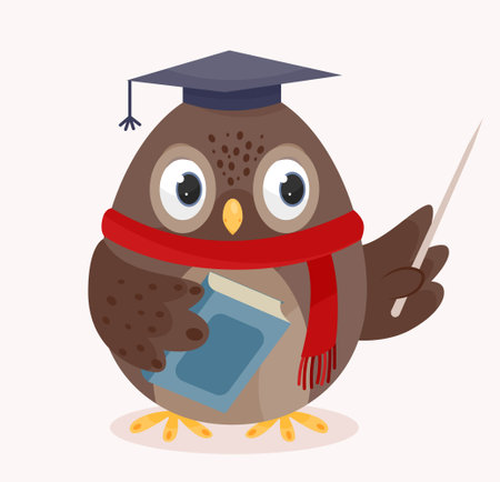 School owl iconの写真素材