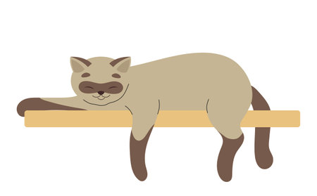 Cute domestic animalのイラスト素材