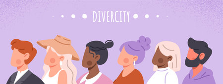 Concept of diversityのイラスト素材