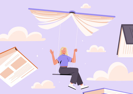 Education and self development conceptのイラスト素材