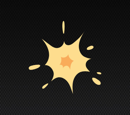 Explosive effect conceptのイラスト素材