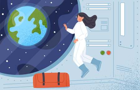 Exploration of spaceのイラスト素材