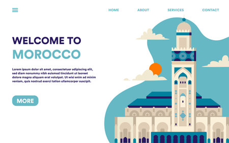 Welcome to Moroccoのイラスト素材