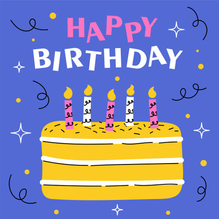 Birthday greeting card