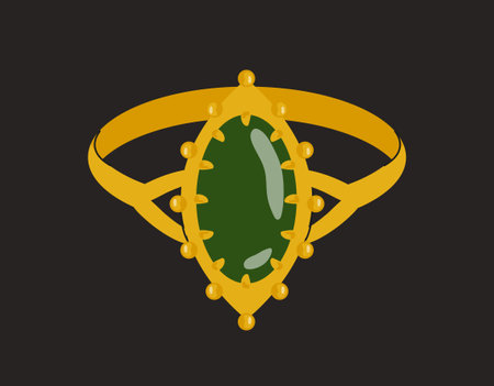 Jewelry bracelet conceptのイラスト素材