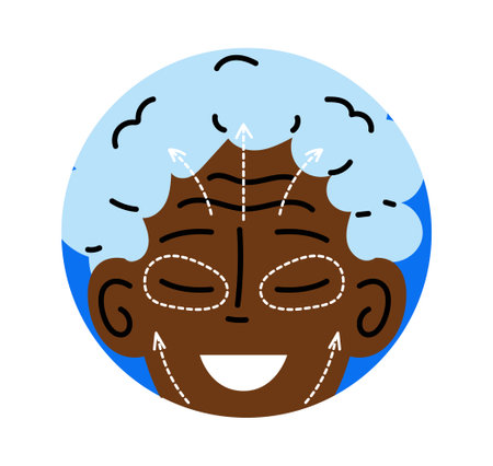 Plastic surgery icon conceptのイラスト素材