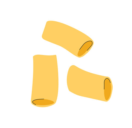 Tubules pasta type conceptのイラスト素材
