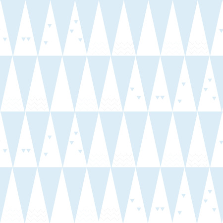 Seamless xmas pattern with pine treesのイラスト素材