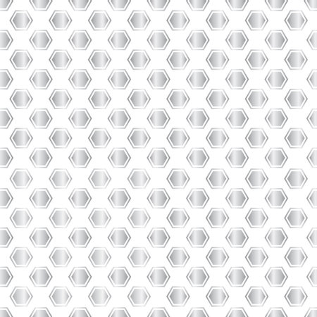 abstract abstract monochrome silver shiny hexagon pattern background