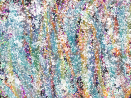 abstract  multicolour shiny fluid pattern background , greeting card or fabricの写真素材