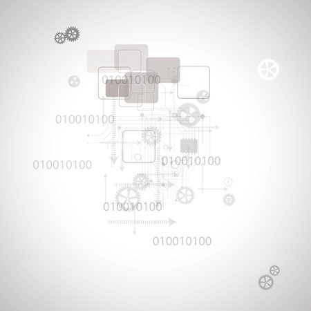 Binary code backgroundのイラスト素材