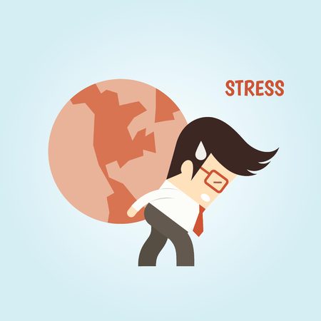 stress man vector fileのイラスト素材