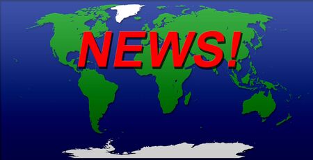 World Map Illustration cut out effect effectsの写真素材