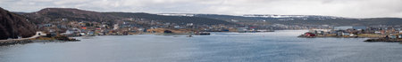 st anthonys newfoundland panorama