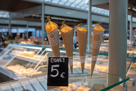 Ice cream cone.の写真素材