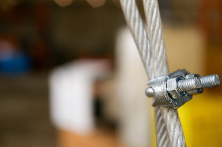 twist tie rope bend strength string white connection