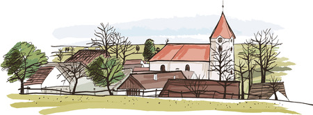 Villageのイラスト素材
