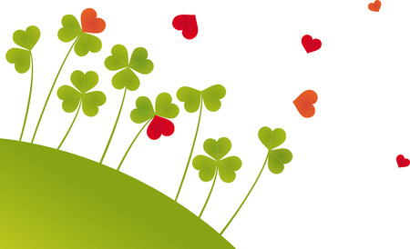 Oxalis Heartsのイラスト素材